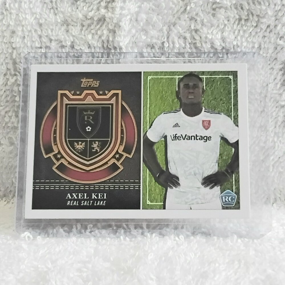 5/$20 Mint 2022 Topps Axel Kei Shield RC MLS Card S-17!!